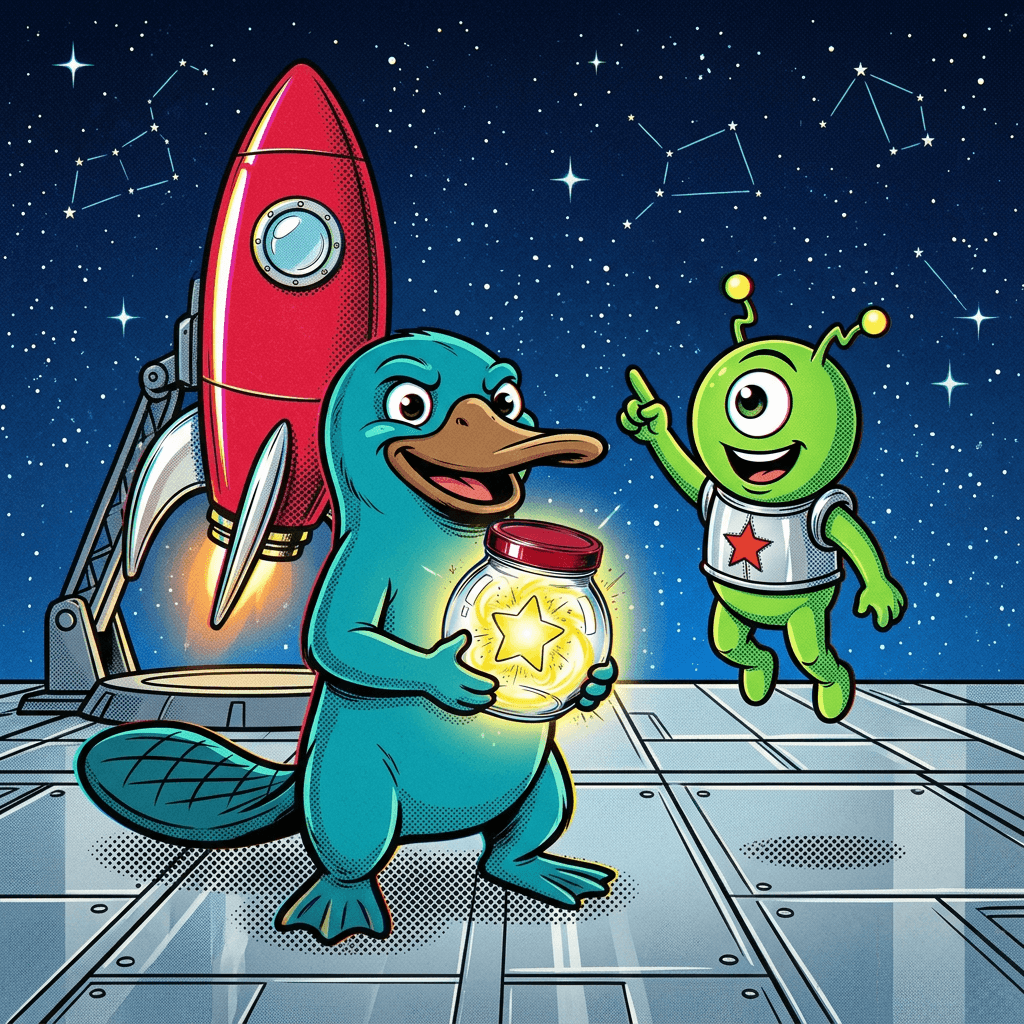 The Bright Space Star