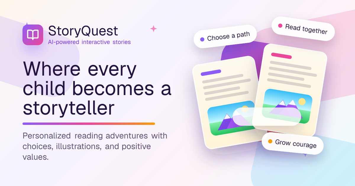 StoryQuest - Interactive Storytelling for Young Readers